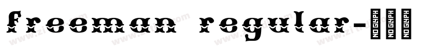 freeman regular字体转换 freeman regular字体转换